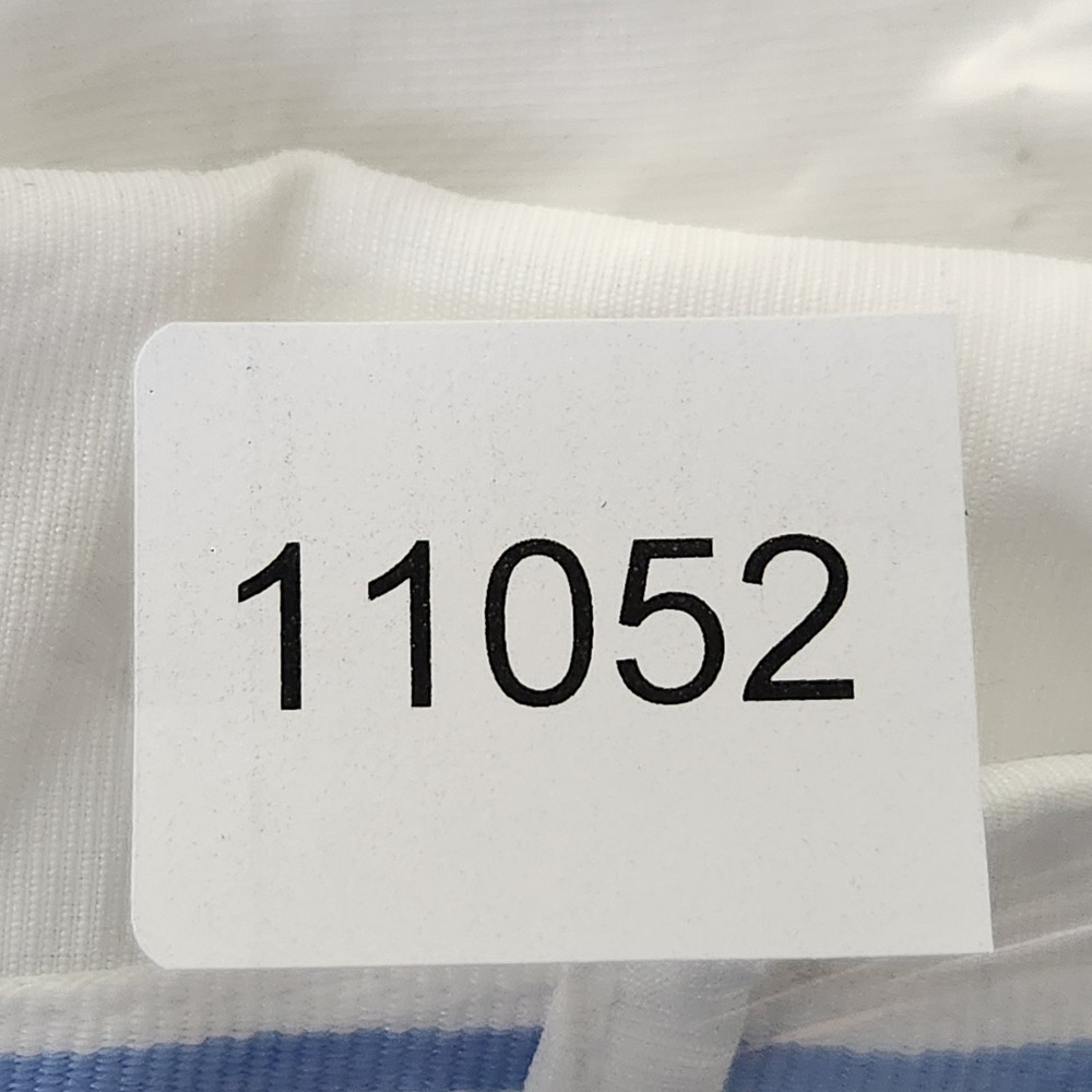 Vintage Steve‎ Barrys Athletic Dept Windbreaker Mens XXXL White Blue Zip Up - Picture 10 of 10